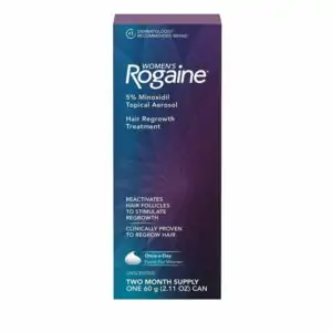 ROGAINE FOAM 5% EM ESPUMA PARA MULHERES - 1 UNIDADE (2 MESES) - ENVIO IMEDIATO ESTOQUE NO BRASIL