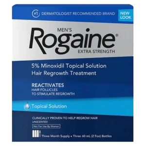 Rogaine Extra Strenght 5% - Em solução - ( 3 MESES ) - ENVIO IMEDIATO ESTOQUE NO BRASIL